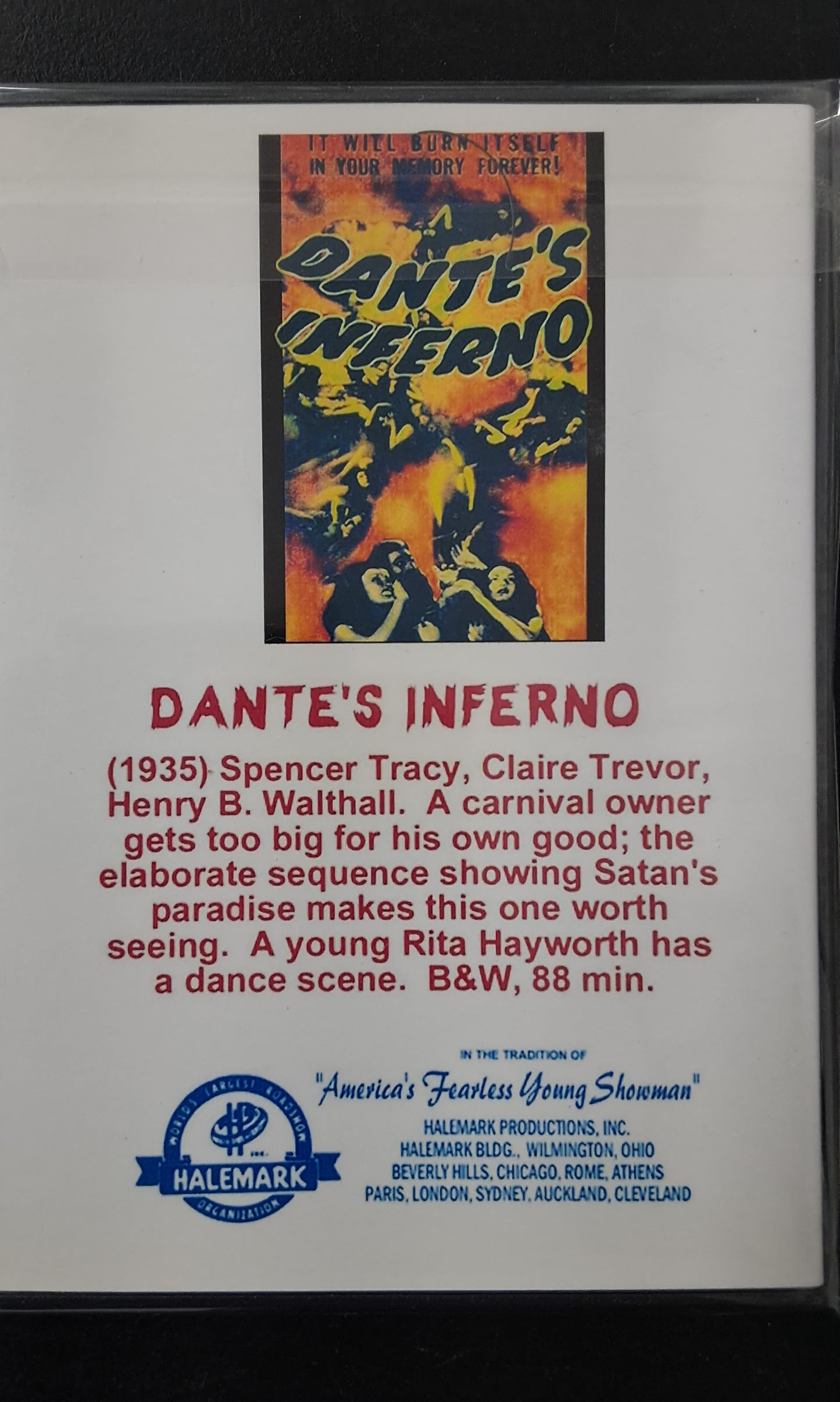 Dante's Inferno  DVD Halemark Collection