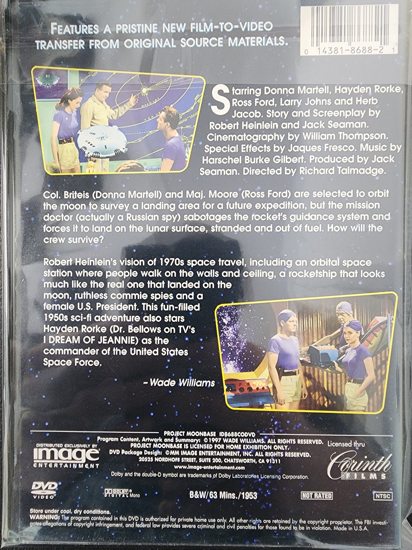Project Moonbase DVD