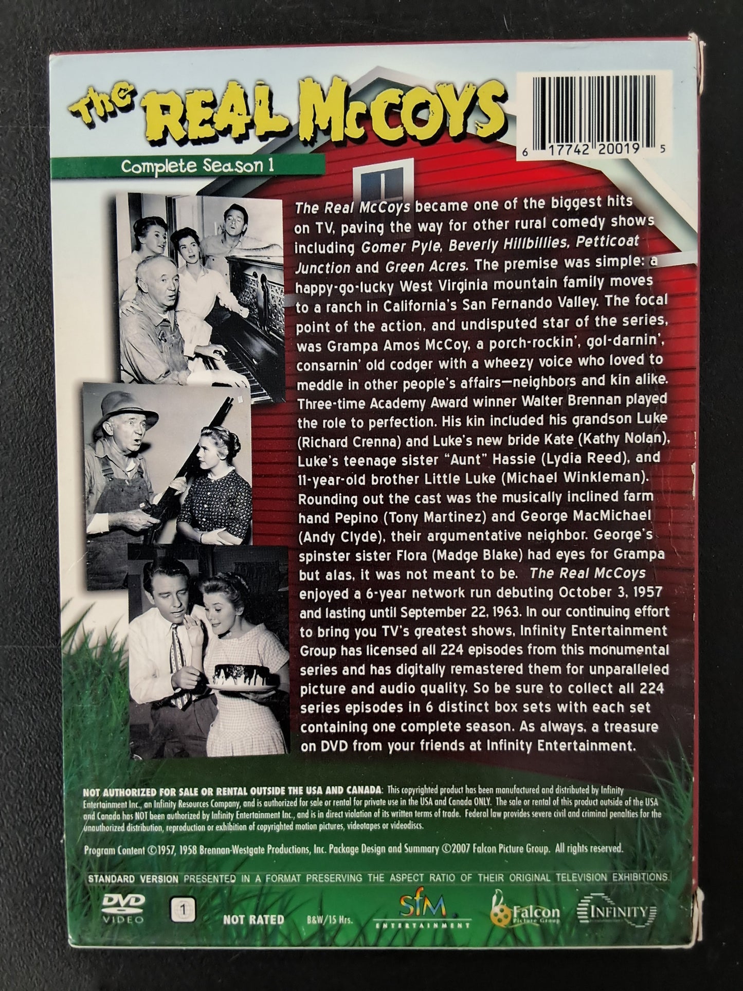 The Real McCoys Season 1 DVD