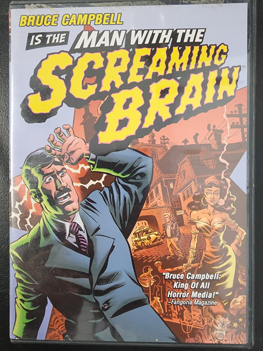Man With the Screaming Brain DVD