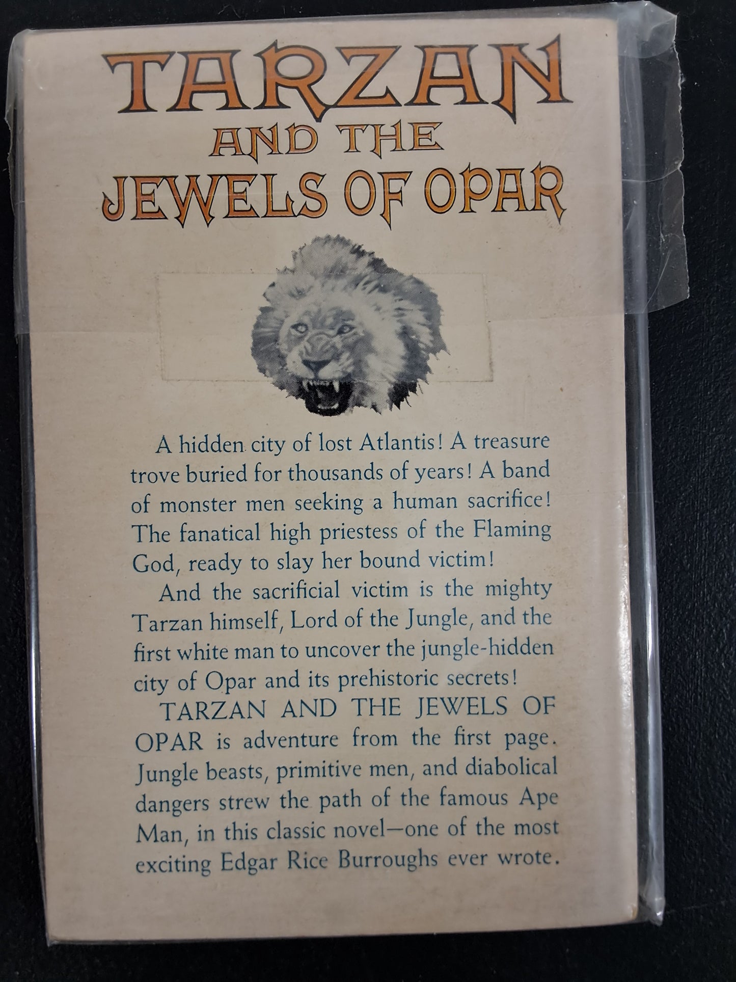 Tarzan and the Jewels of Opar