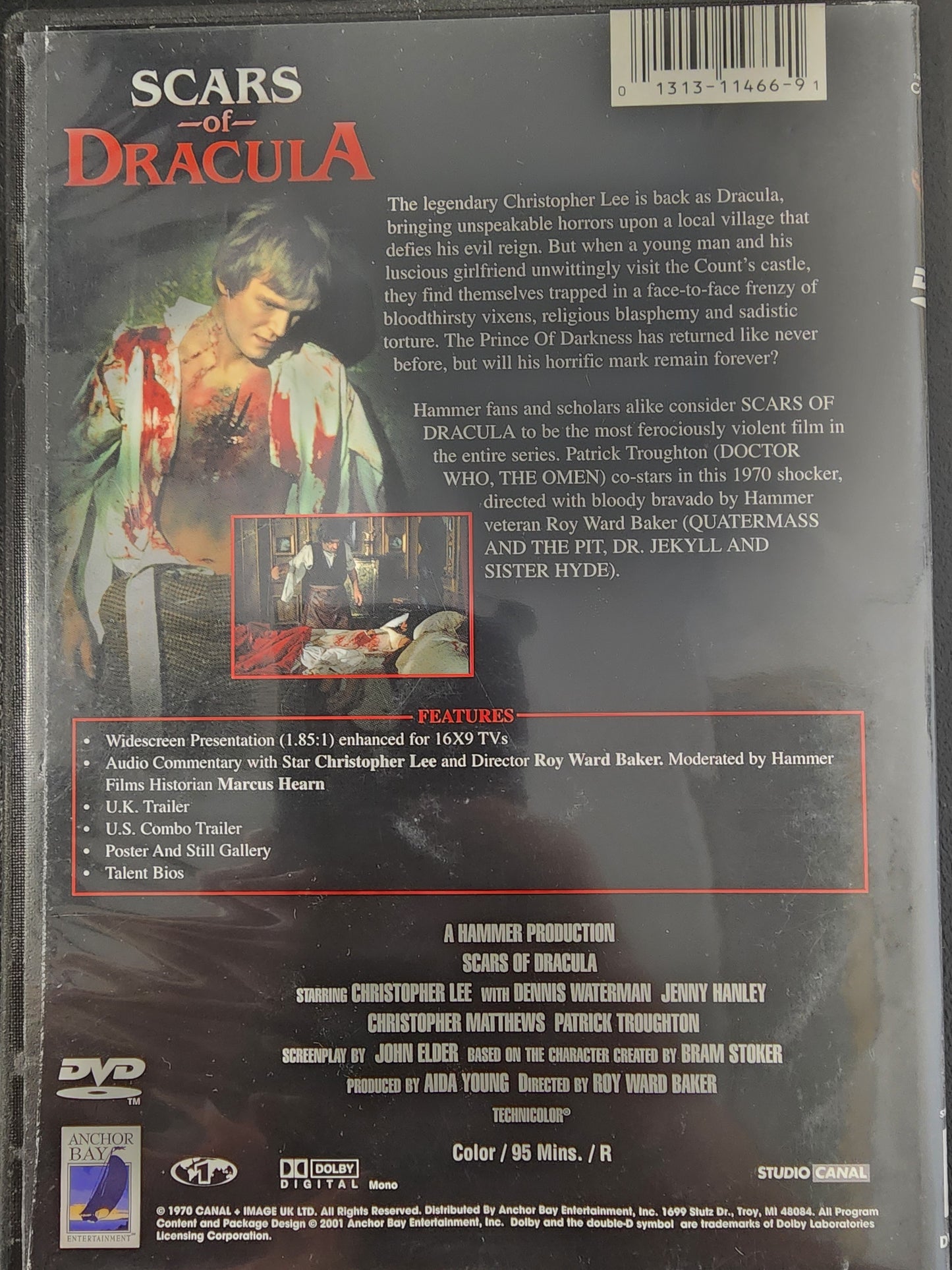 The Hammer Collection Scars of Dracula DVD