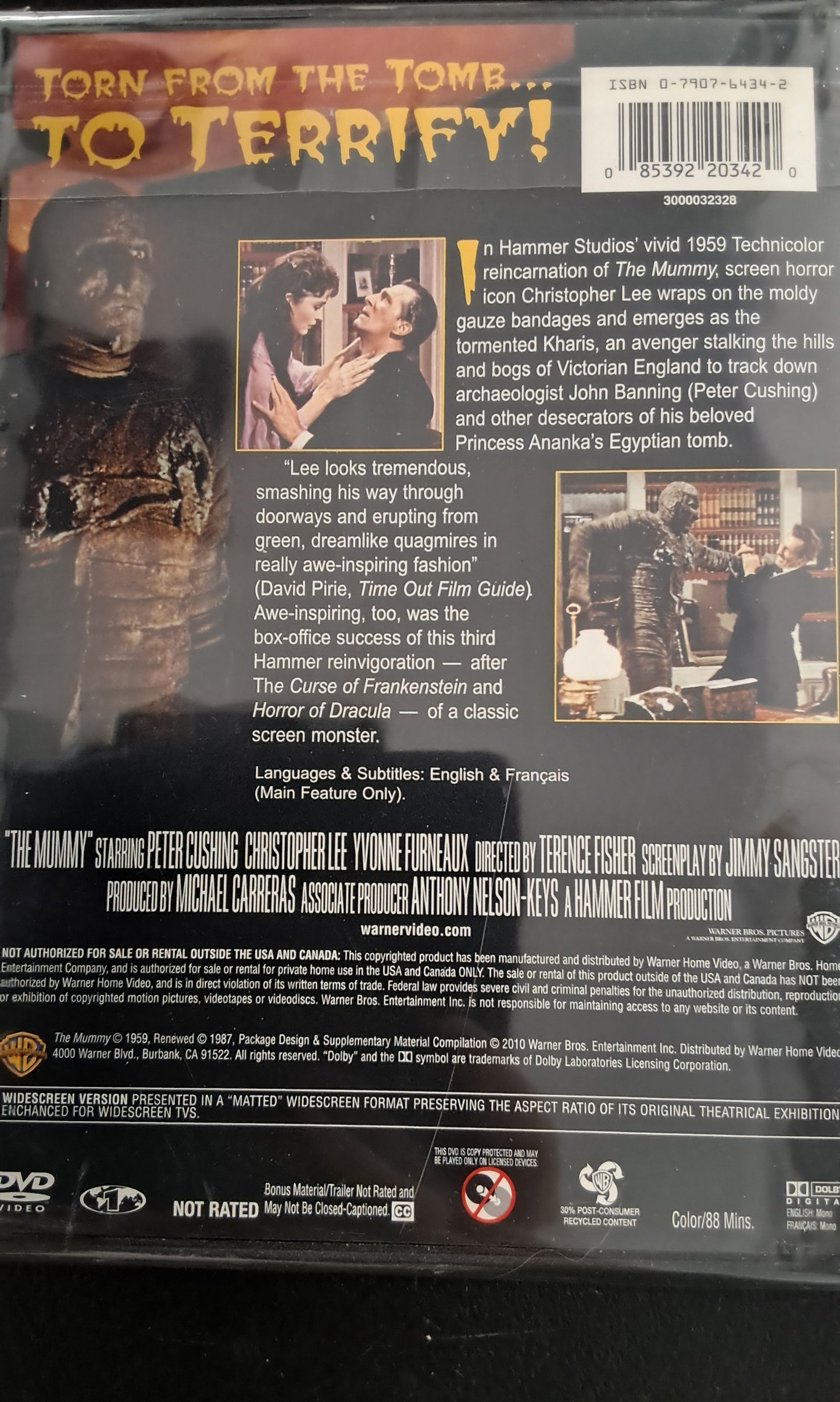 The Mummy DVD