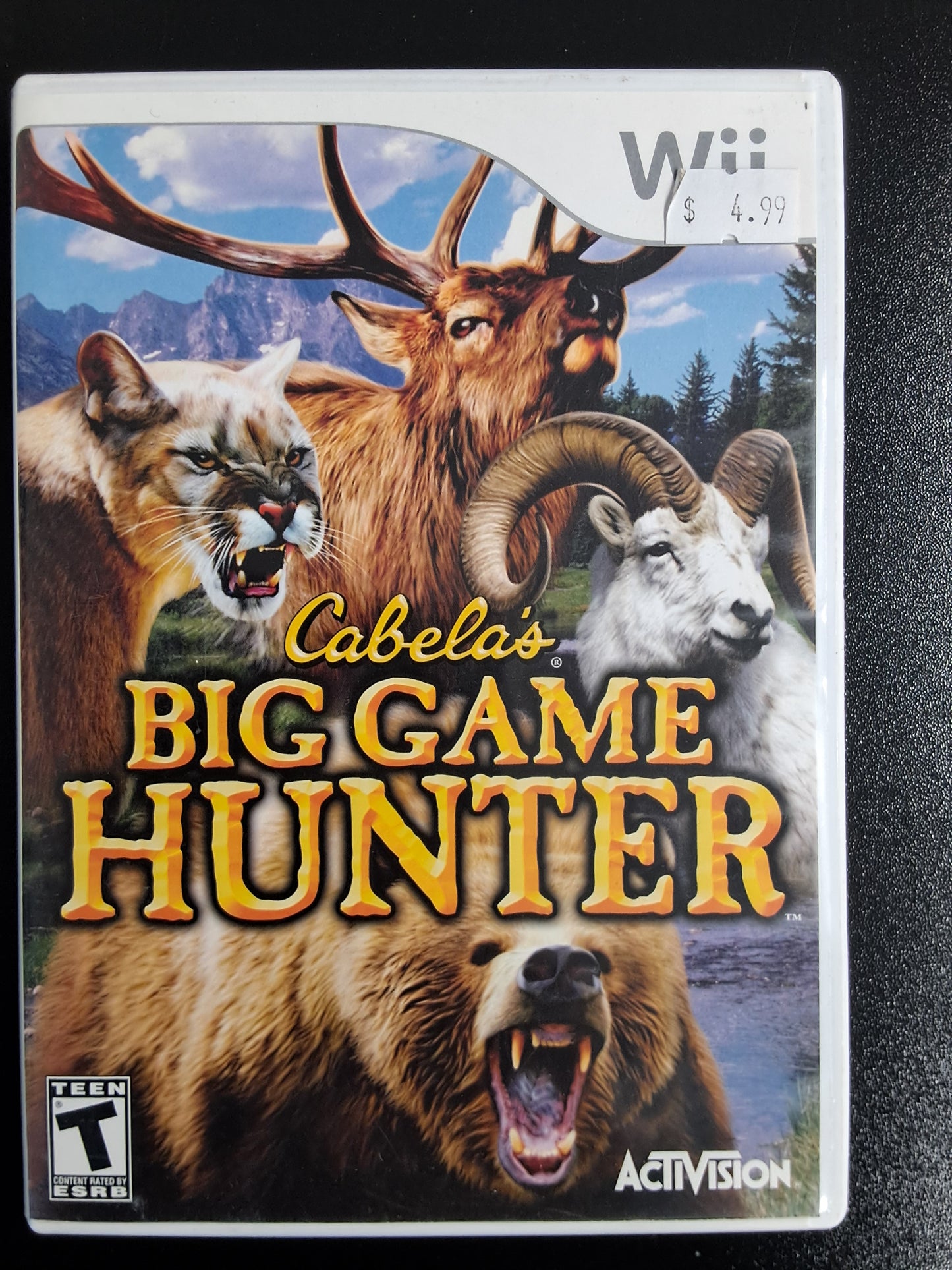 Cabela'S Big Game Hunter Wii