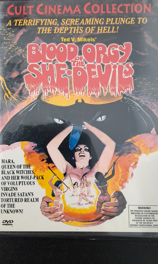 Blood Orgy of the She Devils DVD