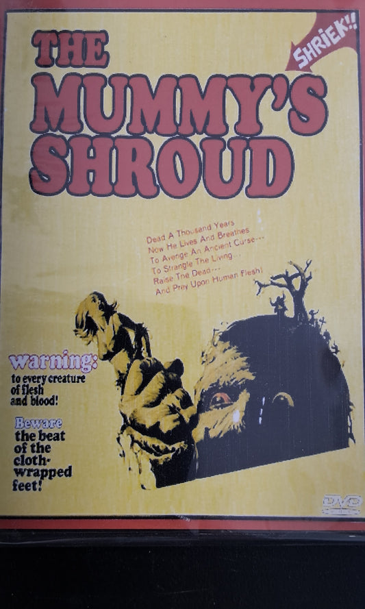 The Mummy's Shroud  DVD
