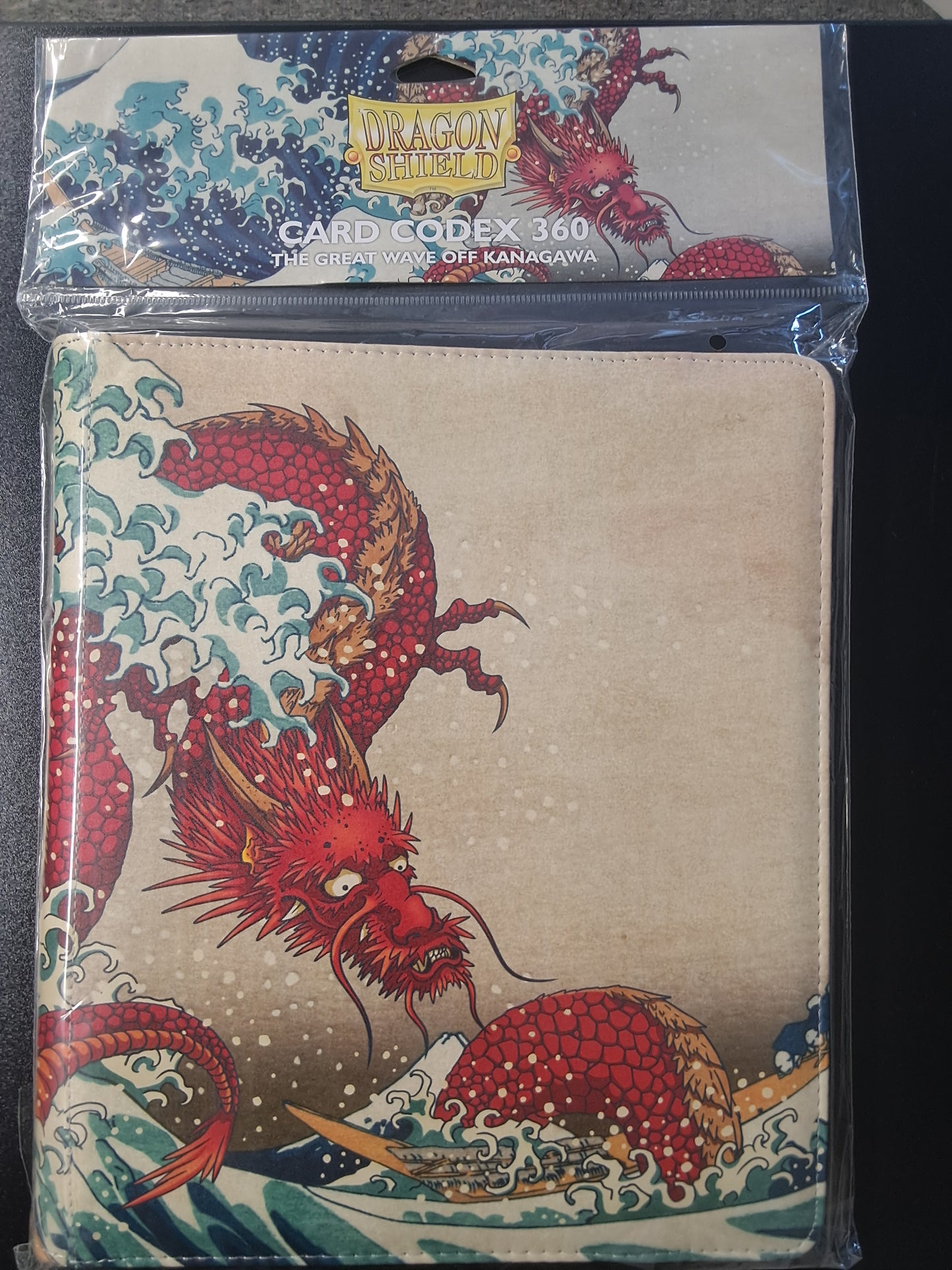 Card Codex 360 Binder "The Great Wave Off Kanagawa" by Dragon Shield