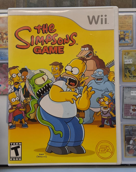 The Simpsons Game Wii