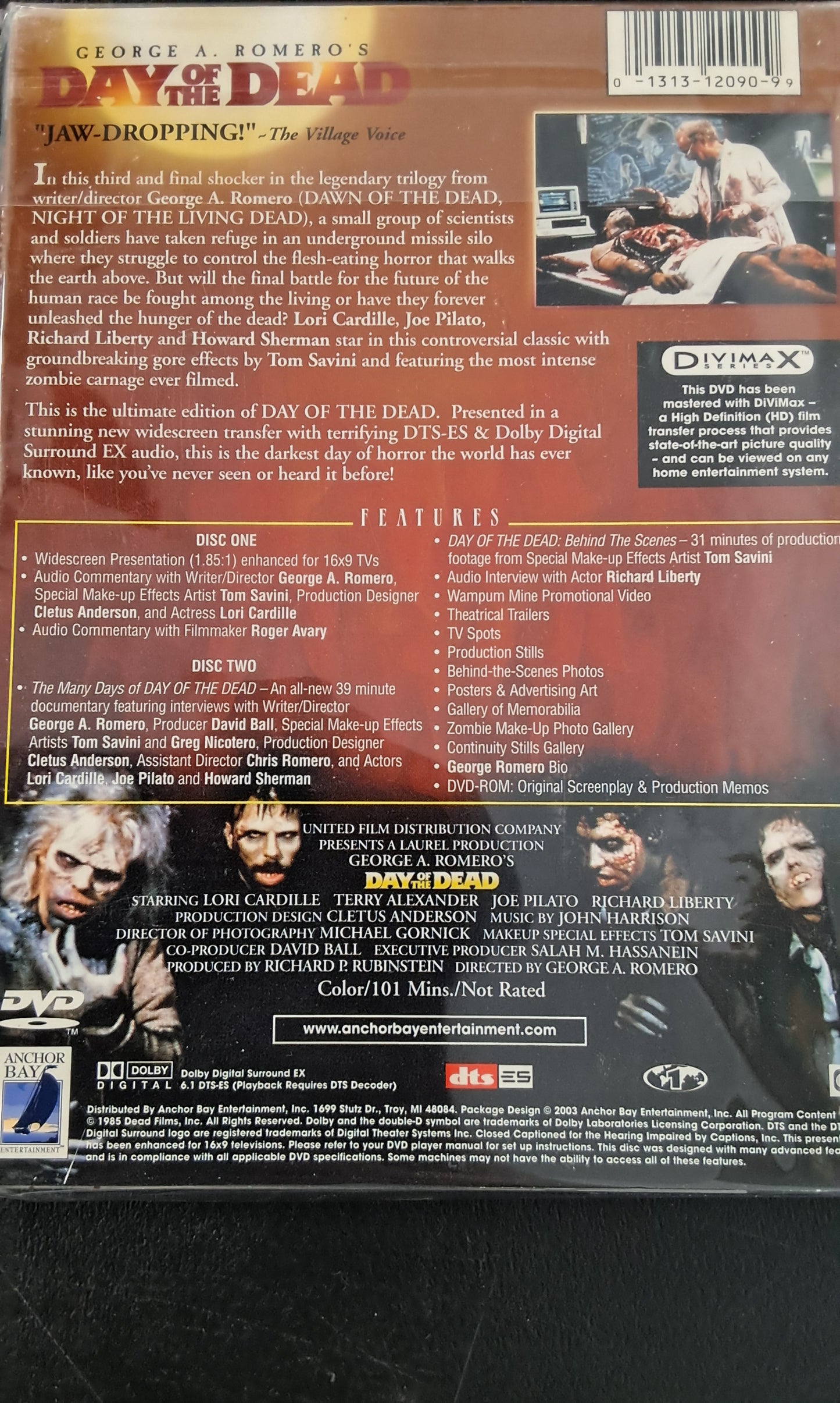 Day of the Dead DVD