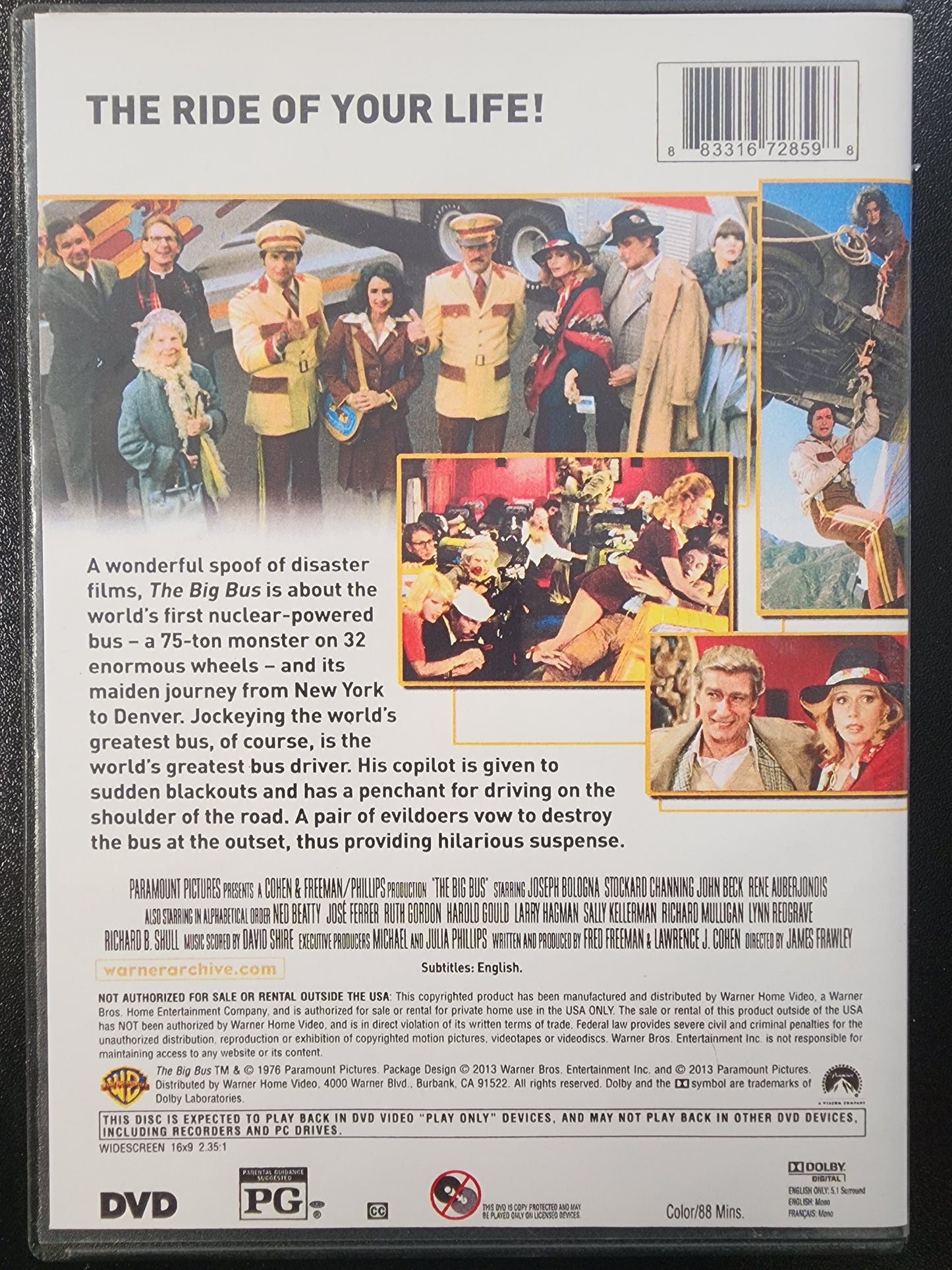 The Big Bus DVD