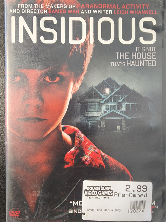 Insidious DVD