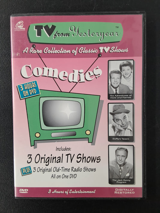 TV From Yesteryear Comedies 3 TV Shows and 3 Old-Time Radio Shows Pink DVD