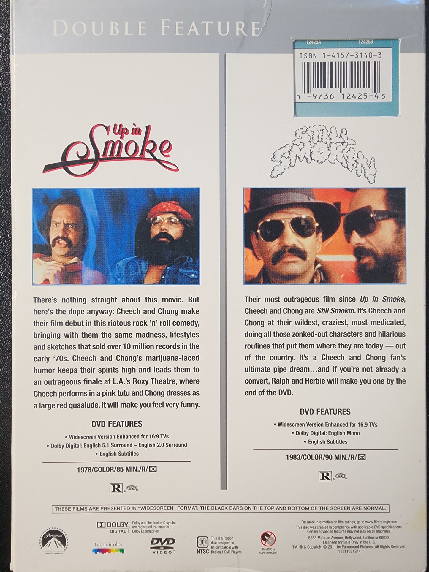 Double Feature Up In Smoke/Still Smoking DVD