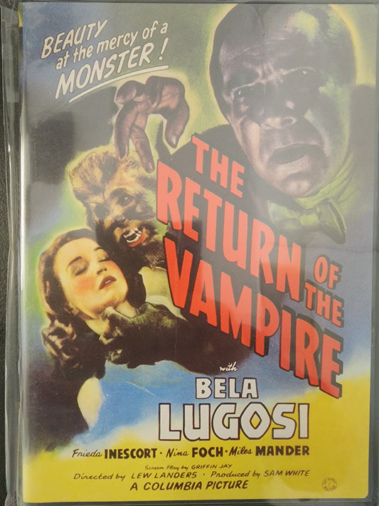 The Return of the Vampire DVD