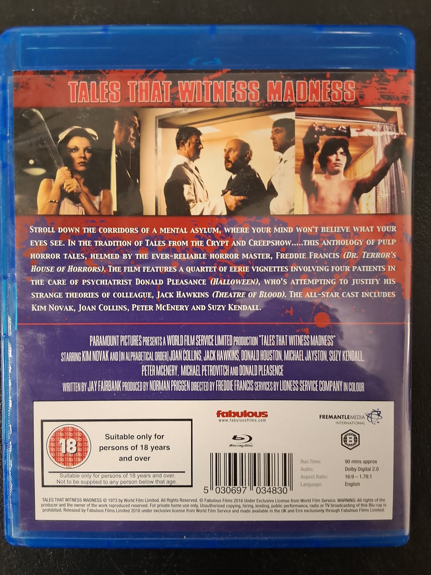 Tales That Witness Madness Blu Ray