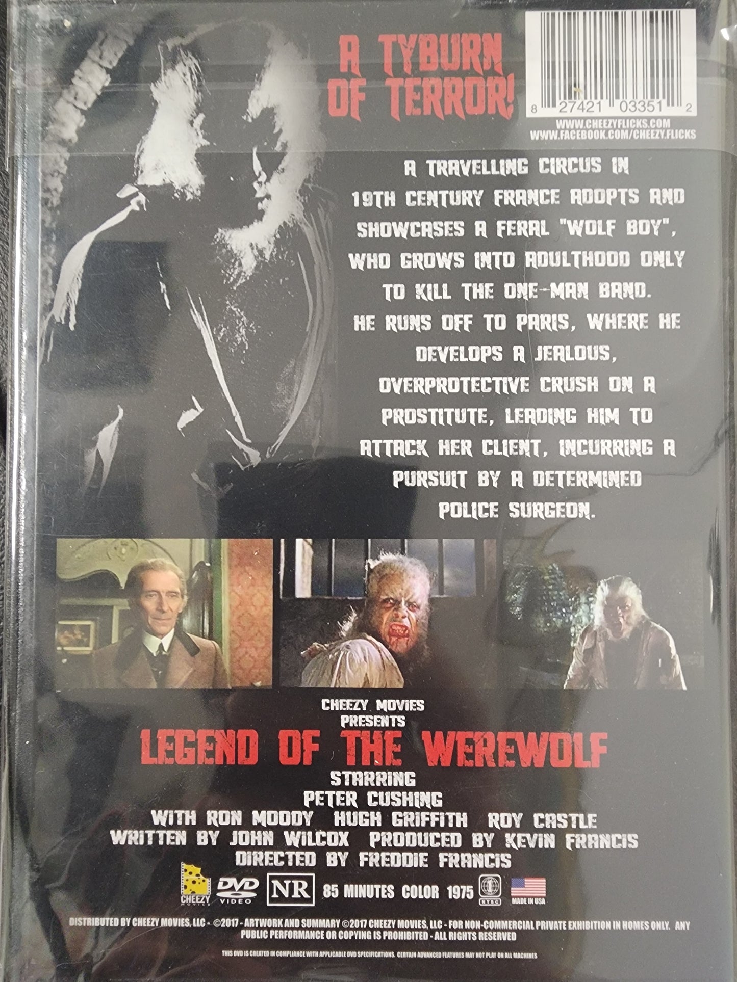 Legend of the Werewolf DVD