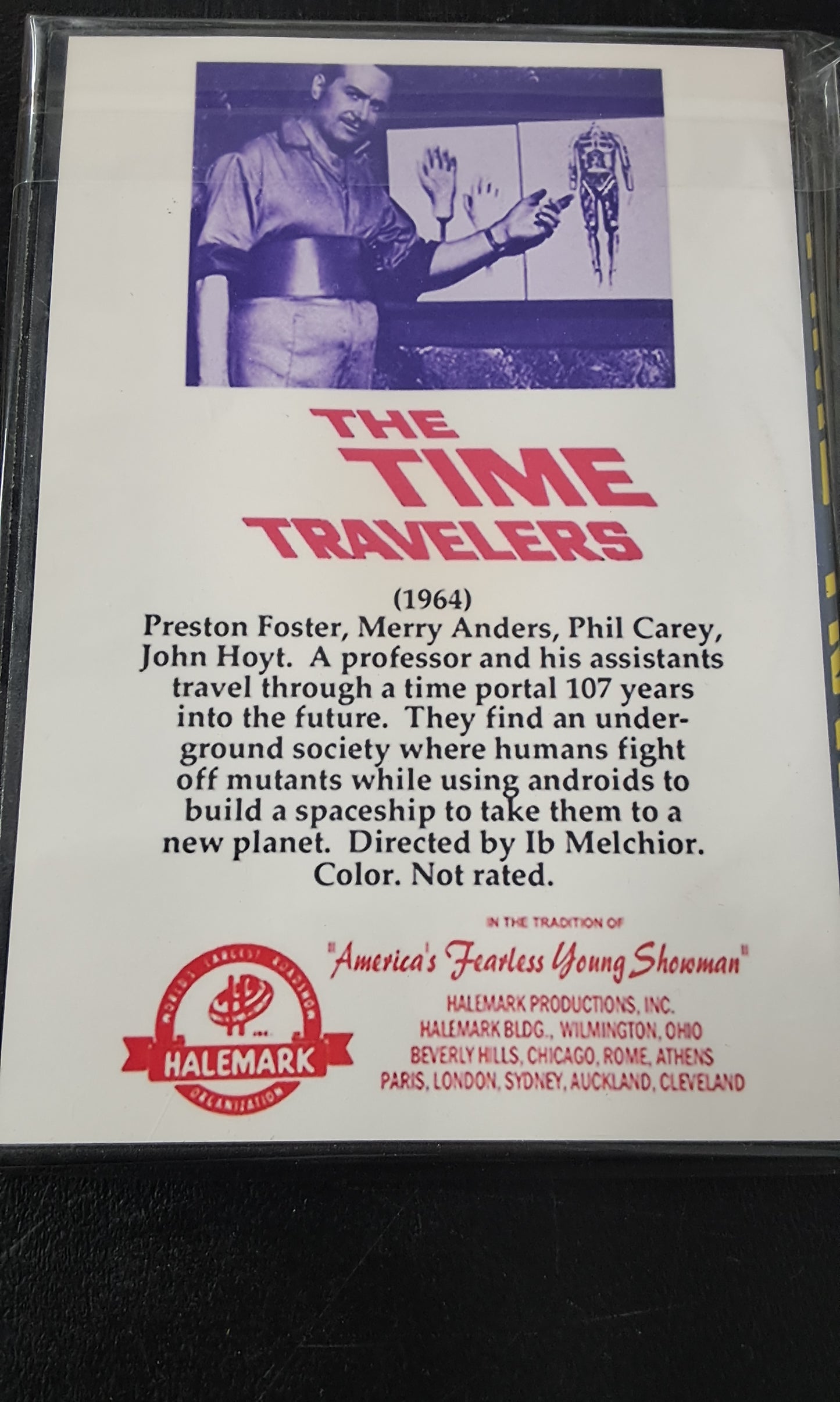 The Time Travelers  DVD Halemark Collection