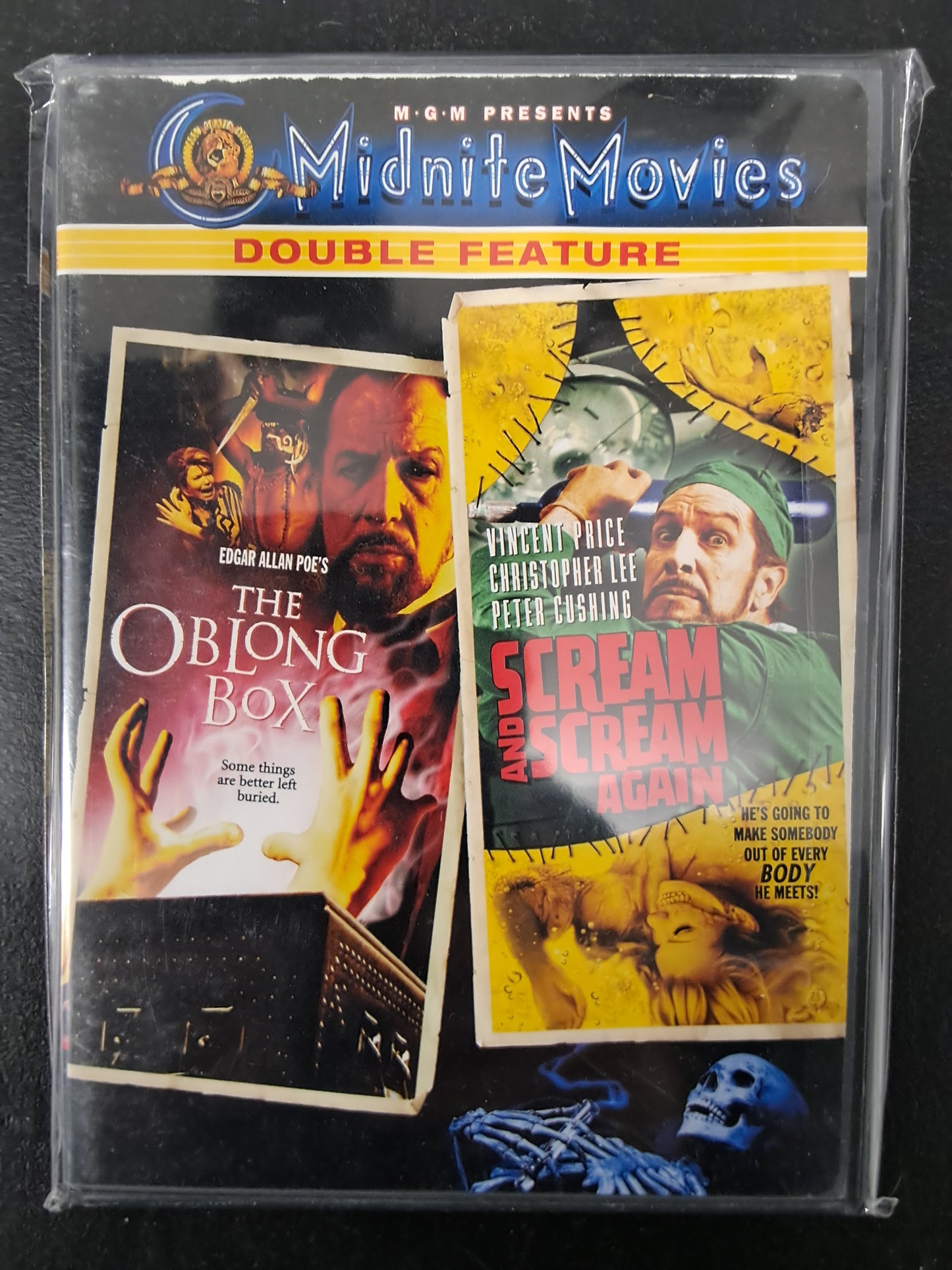 Midnite Movies Double Feature The Oblong Box/Scream and Scream Again