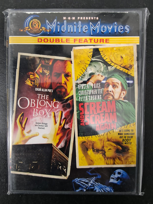 Midnite Movies Double Feature The Oblong Box/Scream and Scream Again