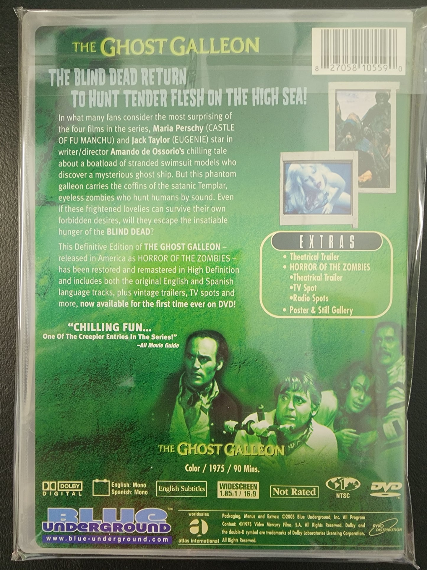 The Ghost Galleon  DVD