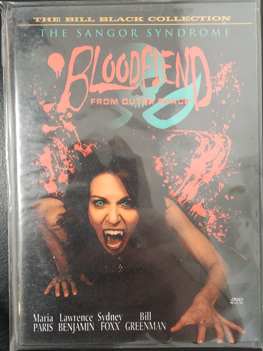 The Sangor Syndrome Blood Fiend From Outer Space DVD