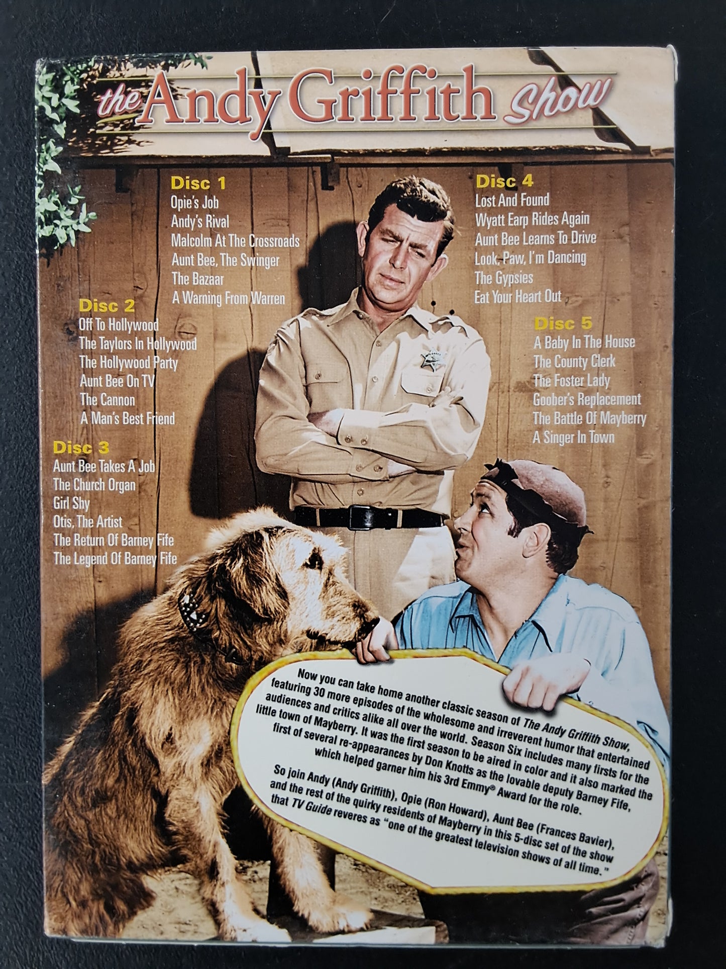 The Andy Griffith Show Season 6 Paramount TV DVD