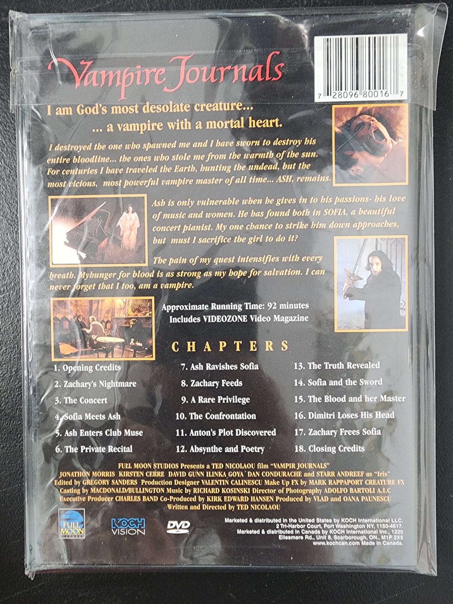 Vampire Journals DVD