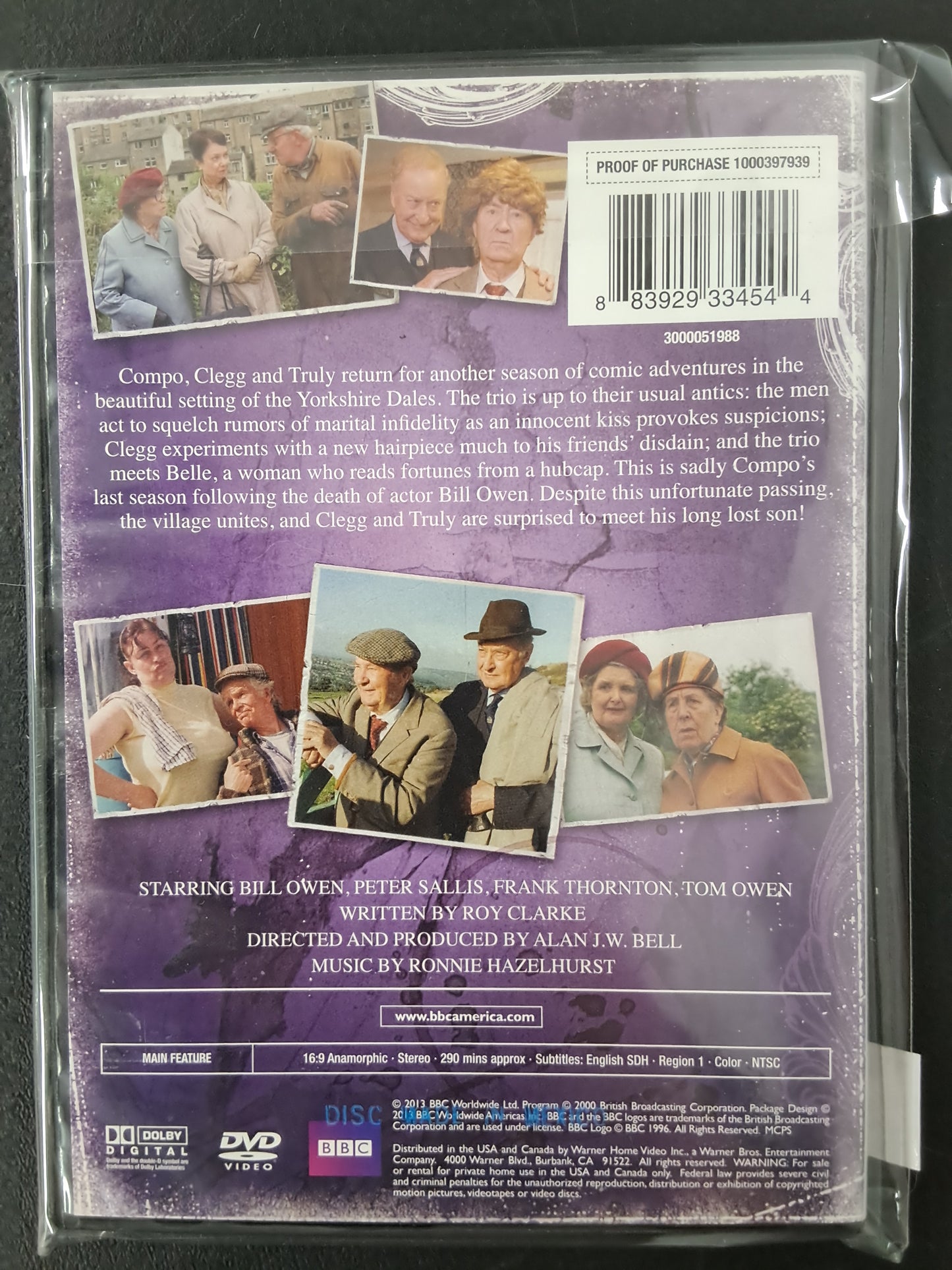 Roy Clarke's Last of the Summer Wine Vintage 2000 DVD