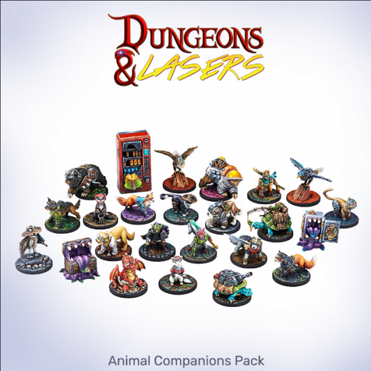 Animal Companions Dungeons and Lasers 5e Compatible Miniature