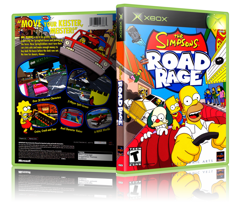 The Simpsons Road Rage OXB