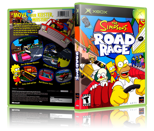 The Simpsons Road Rage OXB