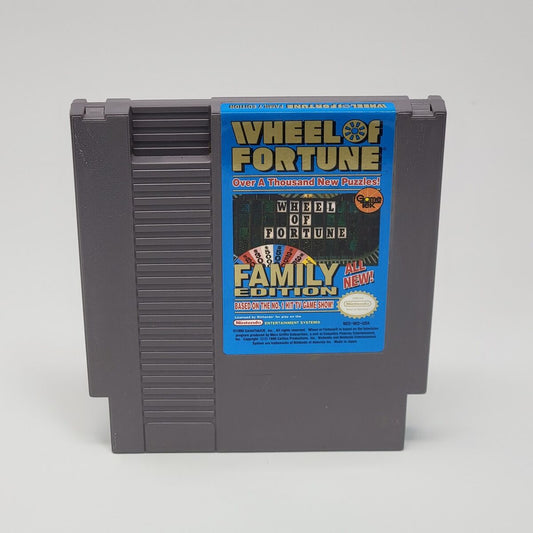 Wheel Of Fortune Family Edition NES