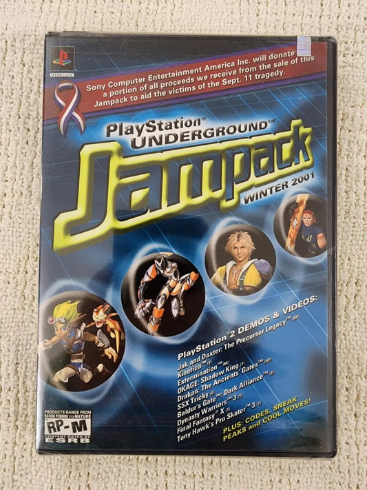 Playstation Underground Jampack Winter 2001 PS2