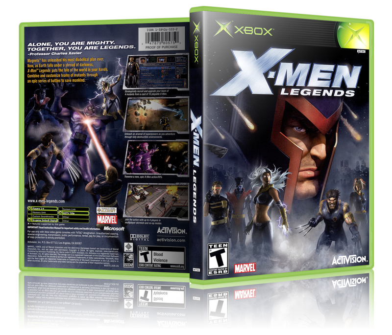 X-Men Legends OXB