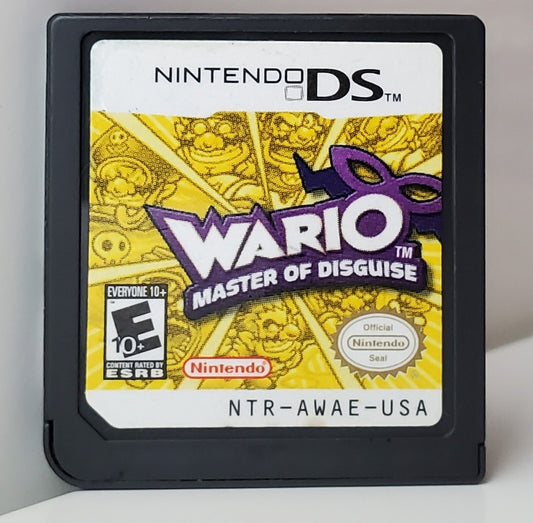 Wario Master of Disguise DS