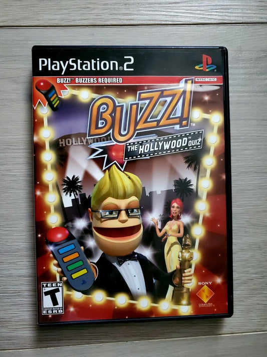 Buzz Hollywood Quiz PS2