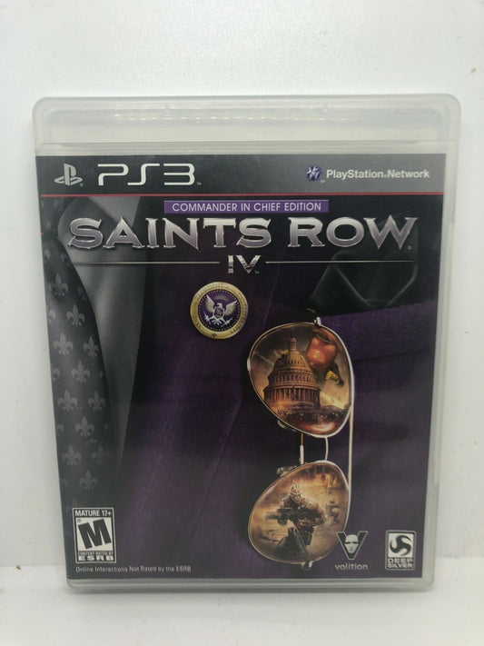 Saints Row 4 Commander in Chief Edition PS3