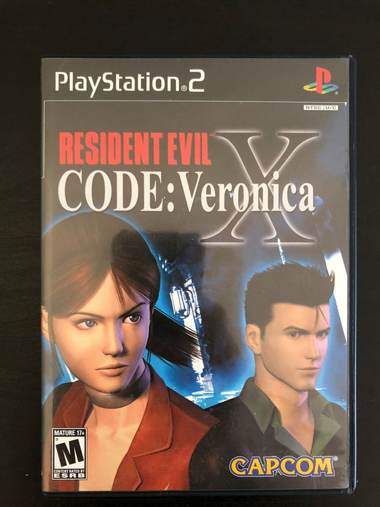 Resident Evil Code Veronica X PS2