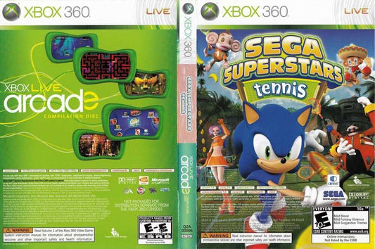 Sega Superstars Tennis / Arcade Xbox Live 360