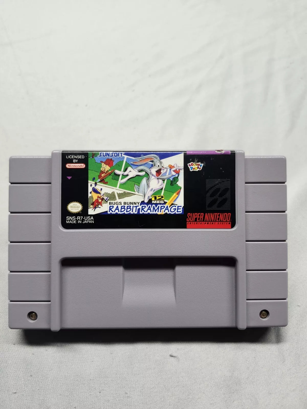 Bugs Bunny Rabbit Rampage SNES