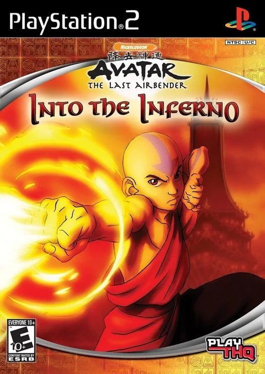 Avatar The Last Airbender Into The Inferno PS2
