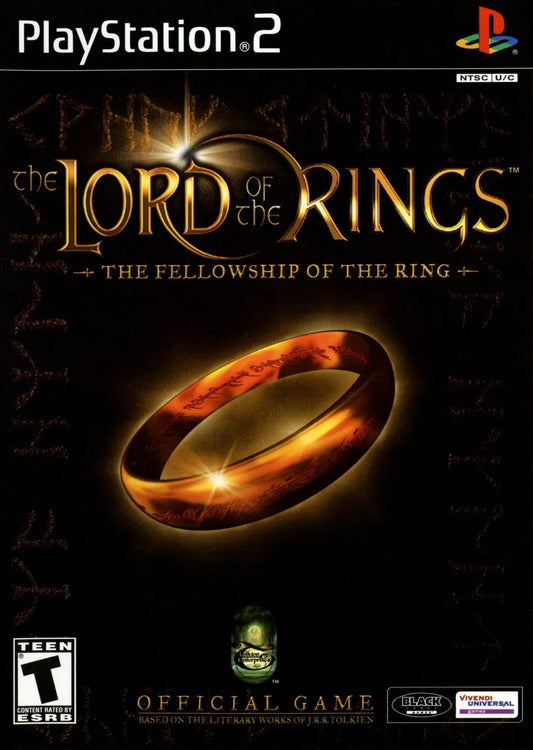 Lord Of The Rings Fellowship Of The Ring PS2