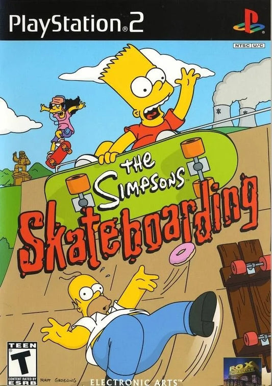 Simpsons Skateboarding PS2