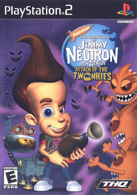 Jimmy Neutron Attack Of The Twonkies PS2