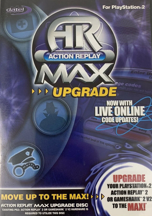 Action Replay Max Upgrade PS2