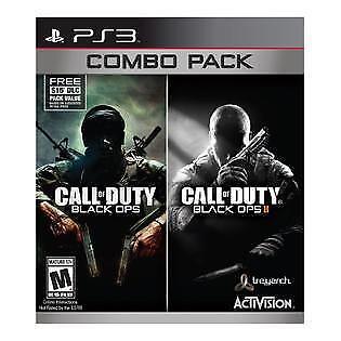 Call of Duty Black OPS 1/2 Combo  PS3