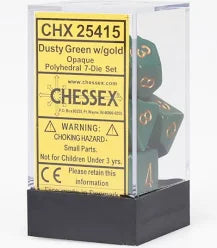 Chessex Standard Opaque 7-Dice Set