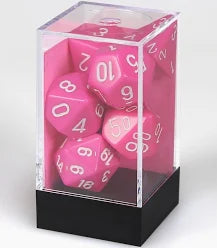 Chessex Standard Opaque 7-Dice Set