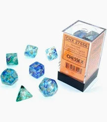 Chessex Standard Nebula 7-Dice Set
