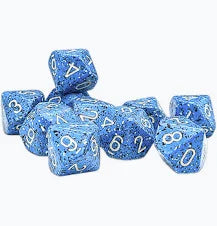 Chessex Set of d10 Dice Pick your Color